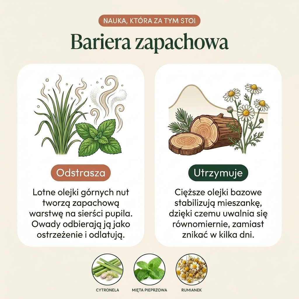 FurAndSkin™ Zawieszka dla psów przeciw pchłom i kleszczom na 3 miesiące – CedraGuard™ Naturalny Kompleks Olejków Eterycznych