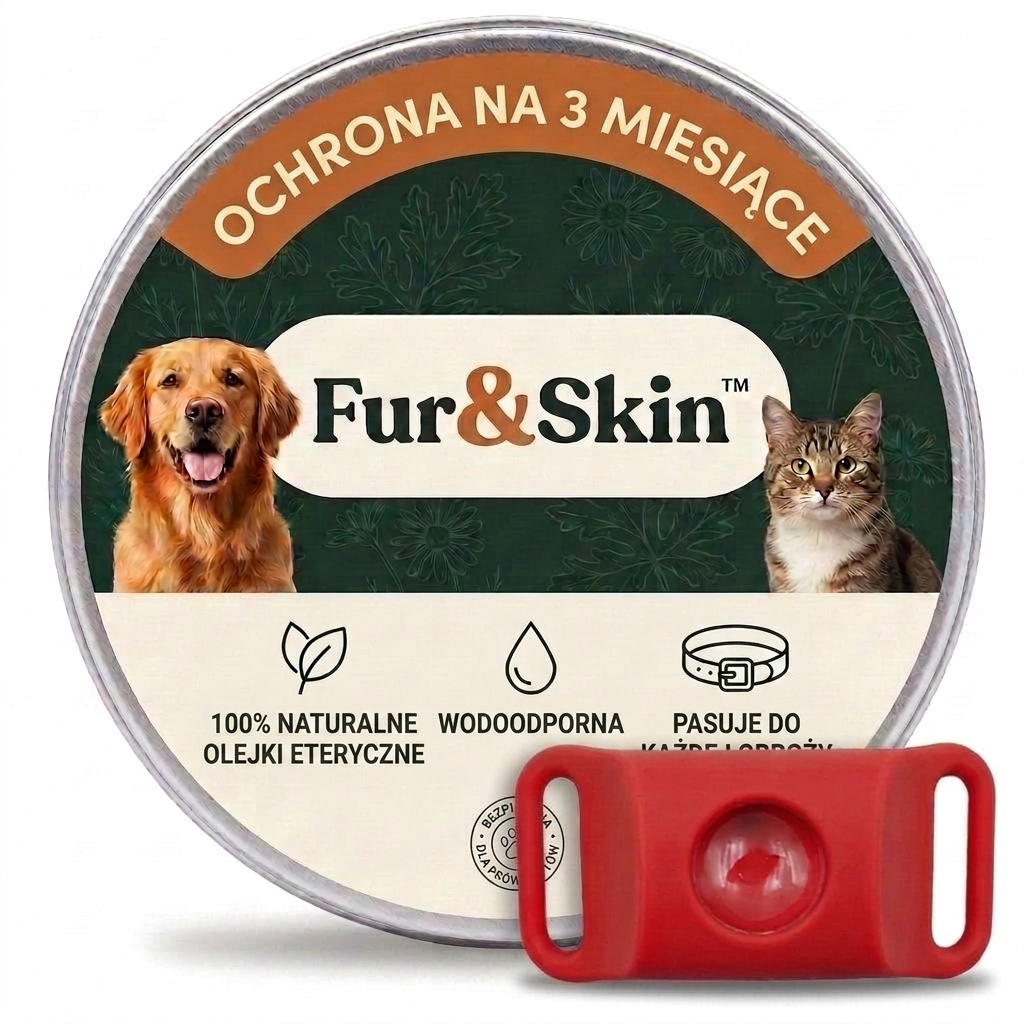 FurAndSkin zawieszka — wariant czerwony (PL)