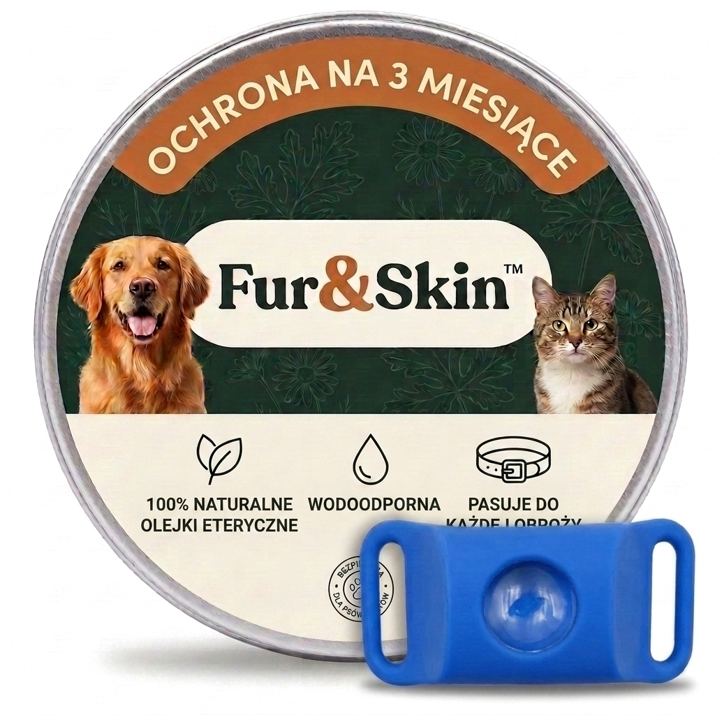FurAndSkin zawieszka — wariant niebieski (PL)